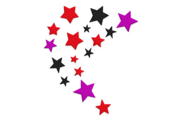 Colored Stars: A Seasonal Embroidery Review