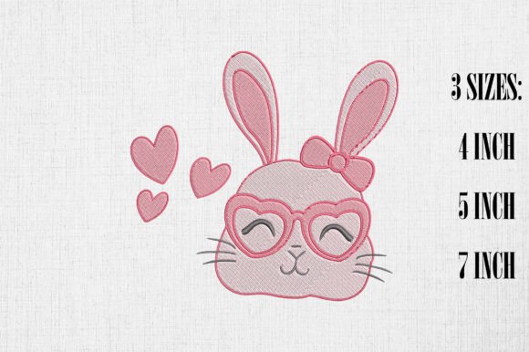 Cute Pink Rabbit Valentine Design Review