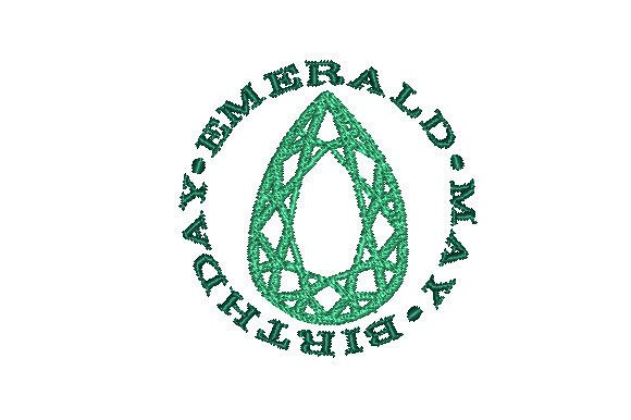 Review: Emerald Faceted Pear May Birthday Design