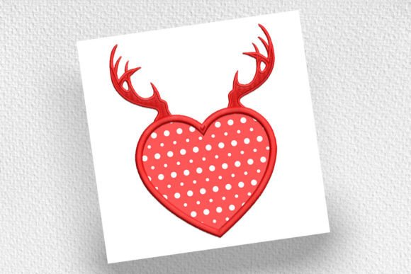 Review: Heart with Antlers Applique for Valentine Projects
