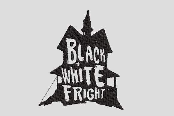Review: Horror Black White Fright Halloween House