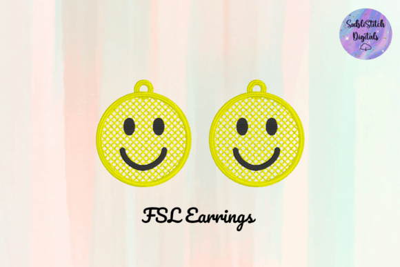 Reviewing Happy Face FSL Earrings for Etsy Shops