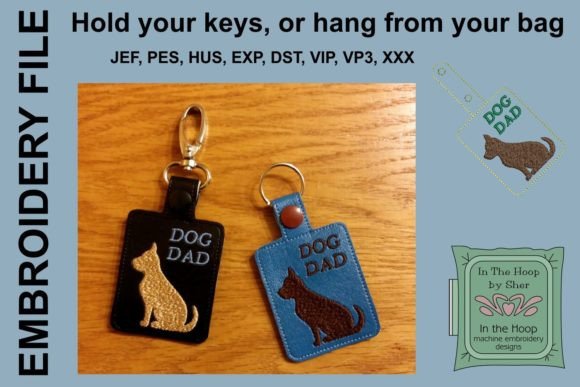 Reviewing the Dog Dad Key Fob for Etsy Success