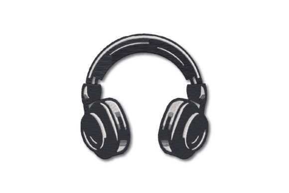 Reviewing the Headphones Embroidery Design for Boutique Sweatshirts