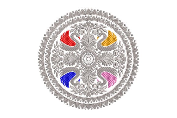 Reviewing the Peacock Mandala for Real Embroidery Projects